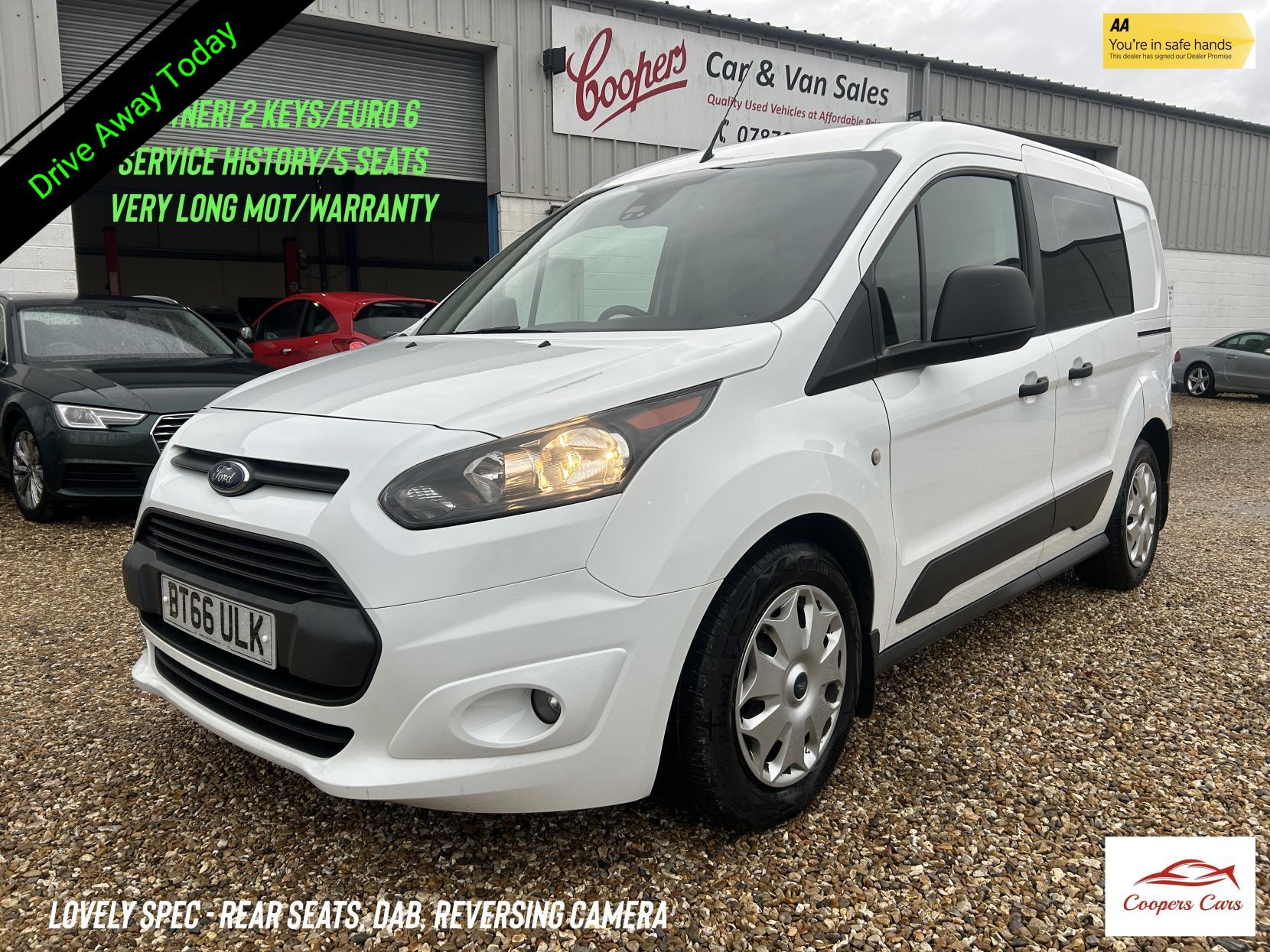Ford Transit Connect 1.5 TDCi 220 Trend Panel Van 5dr Diesel Manual L1 H1 (124 g/km, 99 bhp)