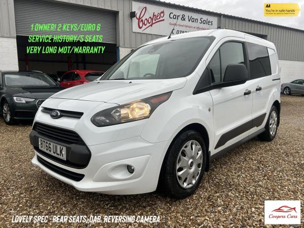 Ford Transit Connect 1.5 TDCi 220 Trend Panel Van 5dr Diesel Manual L1 H1 (124 g/km, 99 bhp)