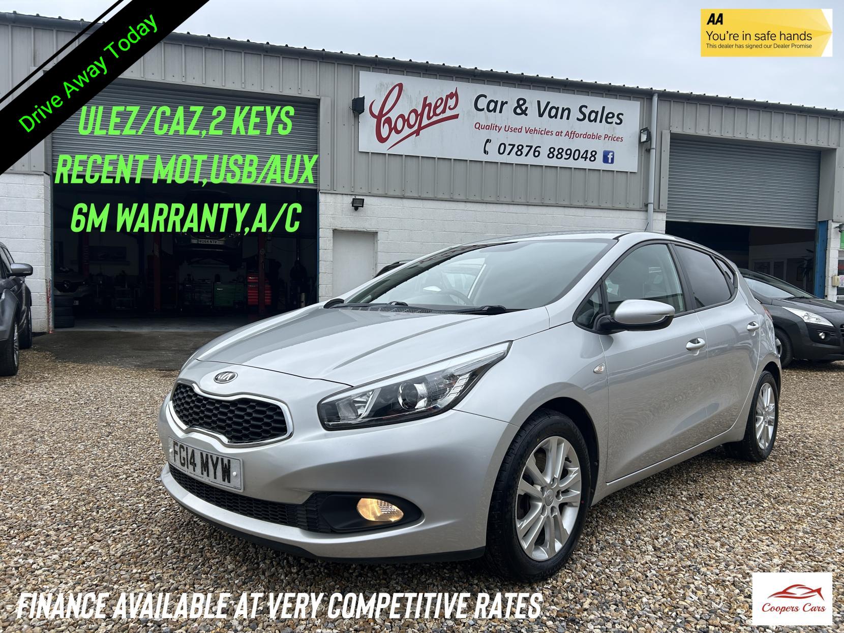 Kia Ceed 1.4 VR7 Hatchback 5dr Petrol Manual Euro 5 (98 bhp)