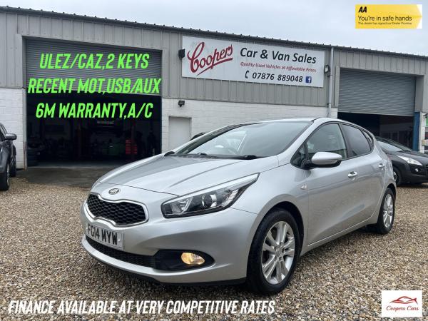 Kia Ceed 1.4 VR7 Hatchback 5dr Petrol Manual Euro 5 (98 bhp)