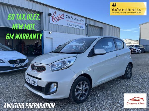 Kia Picanto 1.25 EcoDynamics Halo Hatchback 3dr Petrol Manual Euro 5 (s/s) (84 bhp)