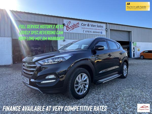 Hyundai TUCSON 2.0 CRDi Blue Drive Premium SUV 5dr Diesel Manual Euro 6 (s/s) (136 ps)