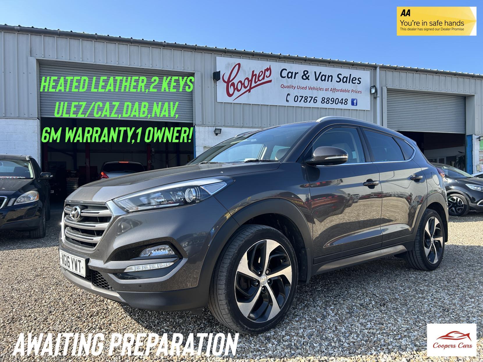 Hyundai TUCSON 2.0 CRDi Blue Drive Premium SUV 5dr Diesel Manual Euro 6 (s/s) (136 ps)