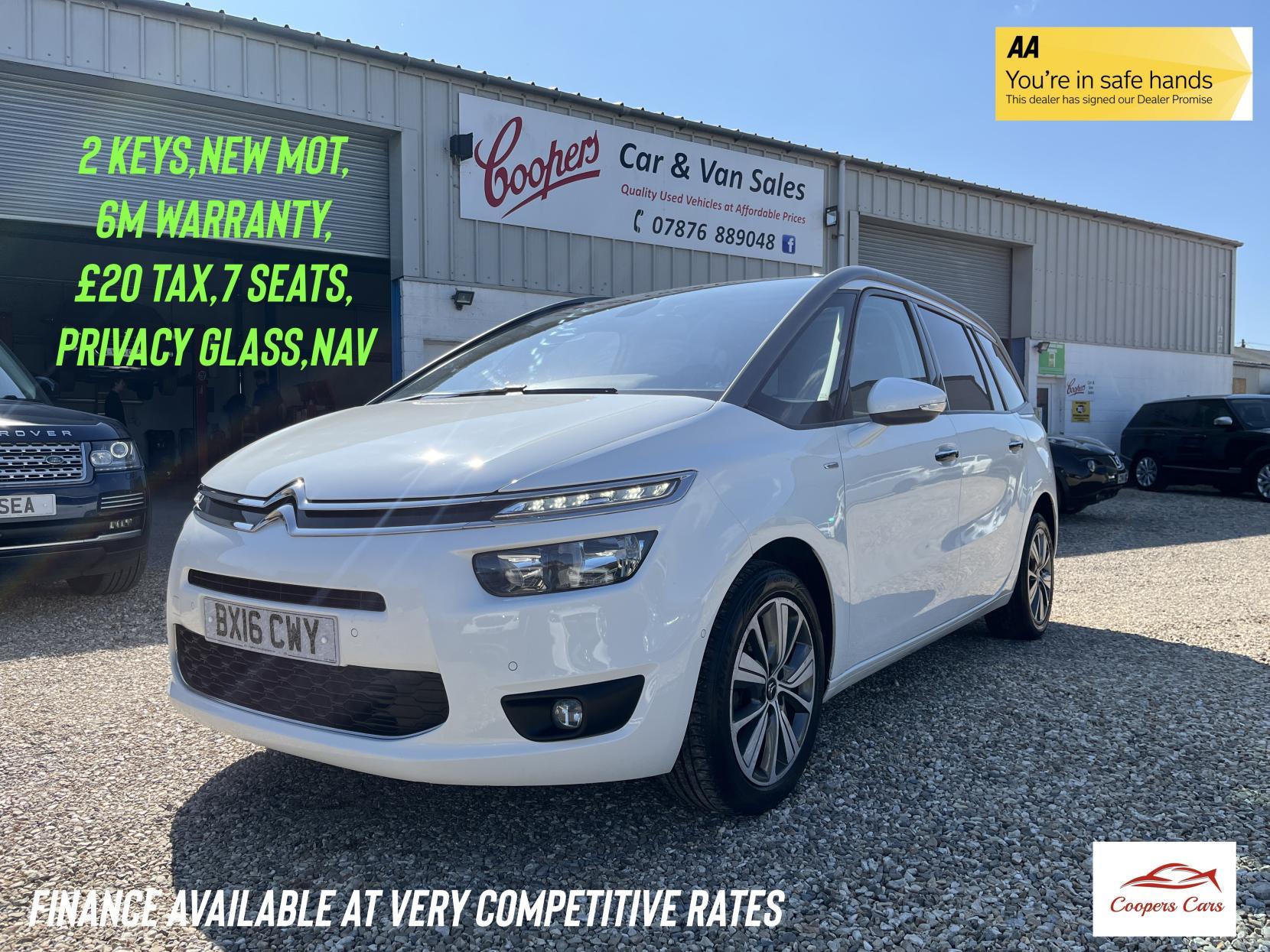 Citroen Grand C4 Picasso 1.6 BlueHDi Exclusive+ MPV 5dr Diesel EAT6 Euro 6 (s/s) (120 ps)