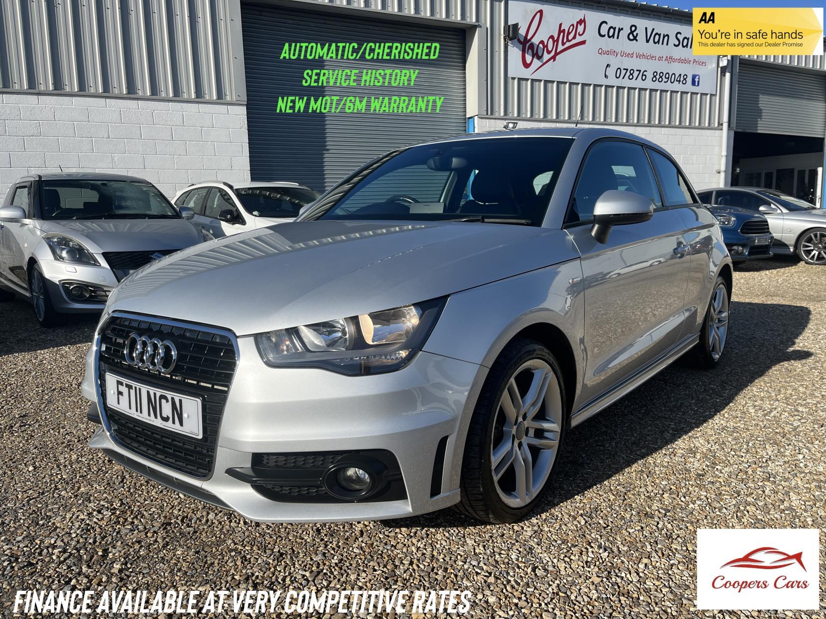 Audi A1 1.4 TFSI S line Hatchback 3dr Petrol S Tronic Euro 5 (s/s) (122 ps)